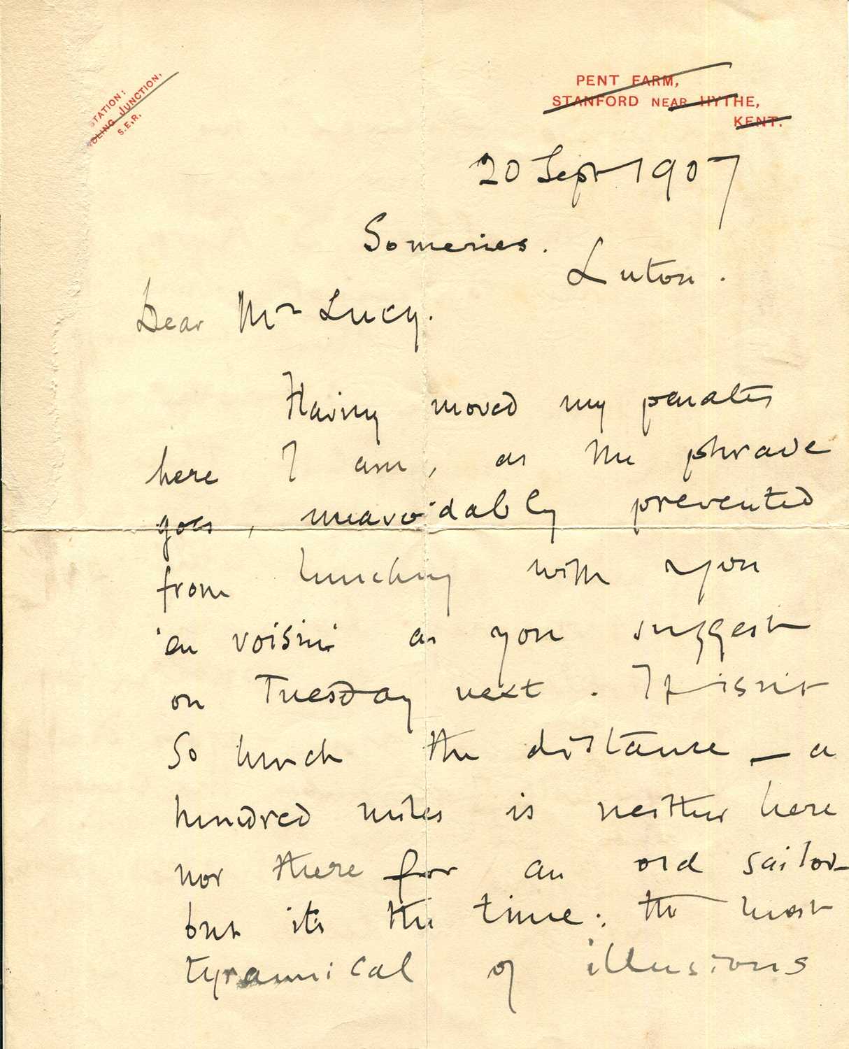 Lot 888 - CONRAD JOSEPH: (1857-1924)