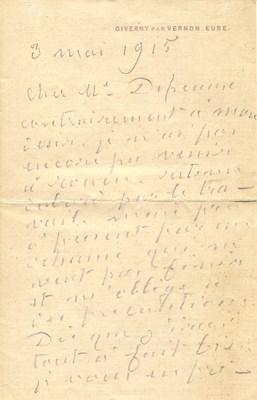 Lot 726 - MONET CLAUDE: (1840-1926)