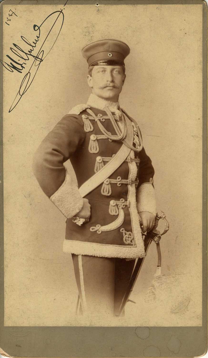 Lot 1113 - WILHELM II: (1859-1941)