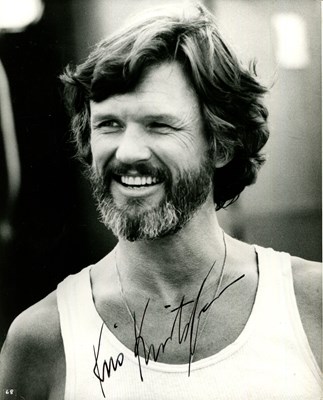 Lot 413 - KRISTOFFERSON KRIS: (1936-2024)