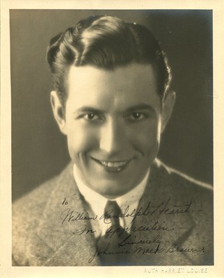 Lot 384 - BROWN JOHNNY MACK: (1904-1974)