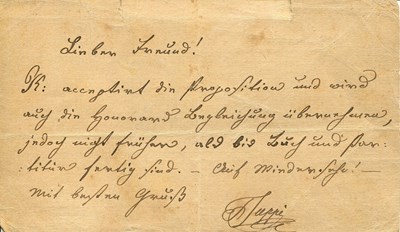 Lot 645 - SUPPÉ FRANZ VON: (1819-1895)