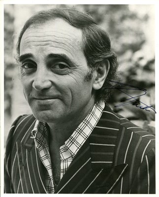 Lot 539 - AZNAVOUR CHARLES: (1924-2018)