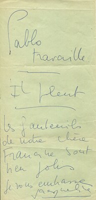 Lot 769 - ROQUE JACQUELINE: (1926-1986)
