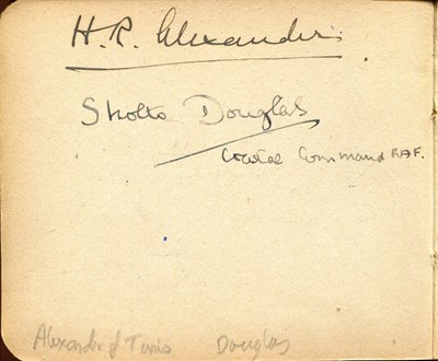 Lot 619 - AUTOGRAPH ALBUM