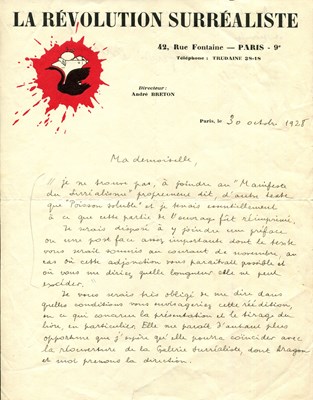 Lot 867 - BRETON ANDRE: (1896-1966)