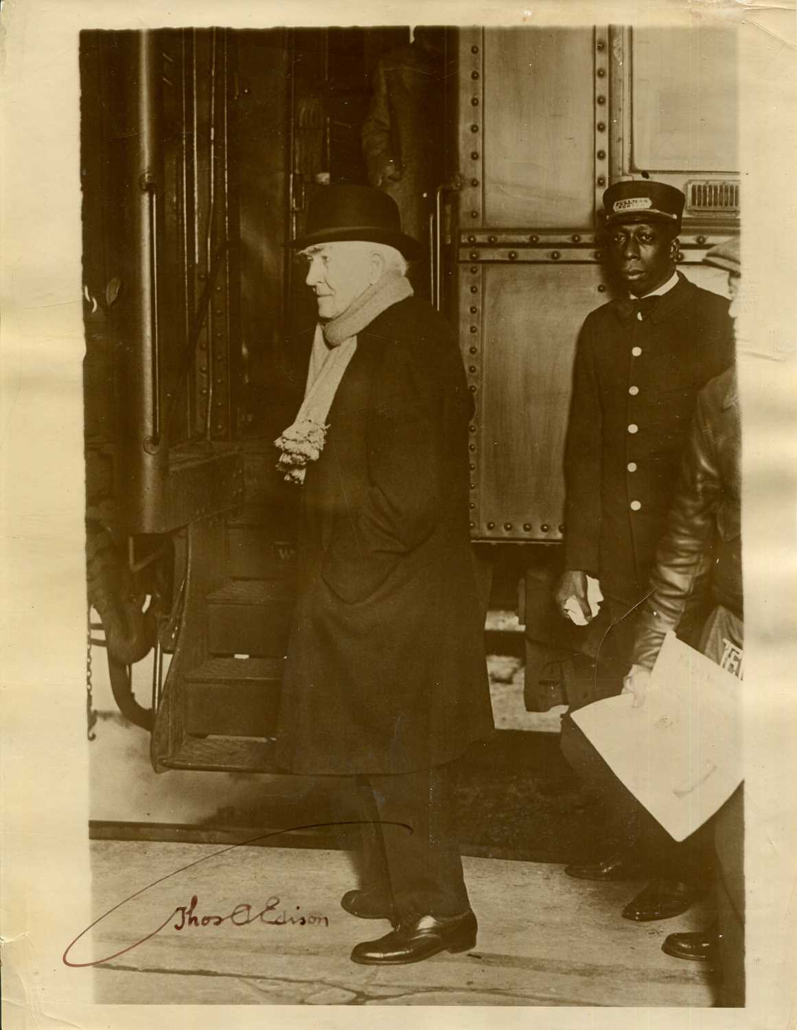 Lot 961 - EDISON THOMAS: (1847-1931)