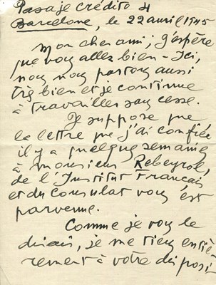 Lot 773 - MIRO JOAN: (1893-1983)