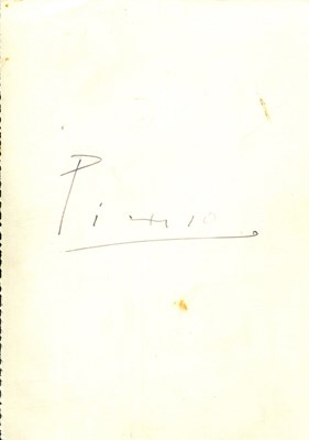 Lot 764 - PICASSO PABLO: (1881-1973)
