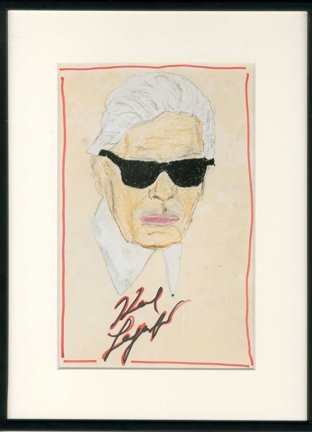 Lot 616 - LAGERFELD KARL: (1933-2019)