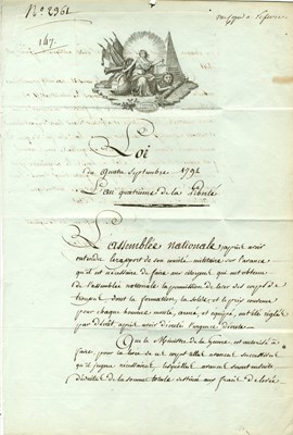 Lot 1067 - DANTON GEORGES: (1759-1794)