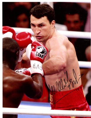 Lot 10 - KLITSCHKO VLADIMIR: (1976- )
