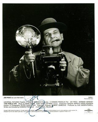 Lot 52 - PESCI JOE: (1943- )