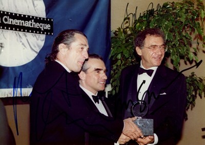 Lot 21 - DE NIRO, SCORSESE AND POLLACK
