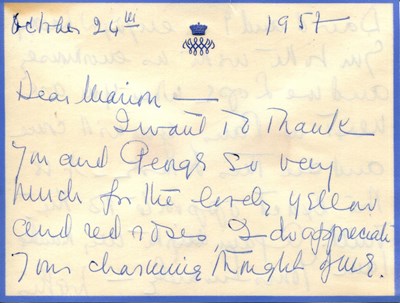 Lot 1146 - WALLIS WINDSOR: (1895-1986)