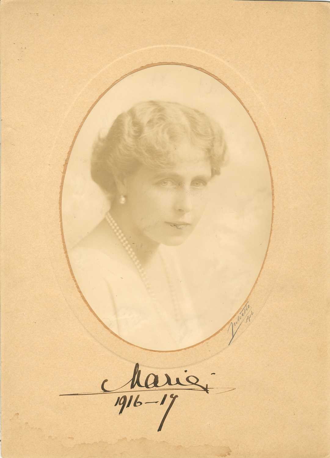 Lot 1117 - MARIE OF ROMANIA: (1875-1938)