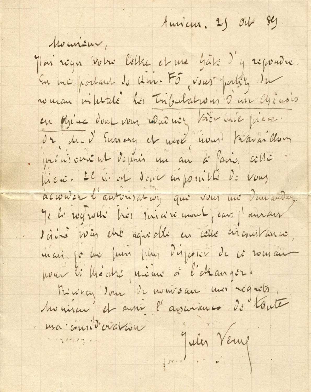 Lot 850 - VERNE JULES: (1828-1905)