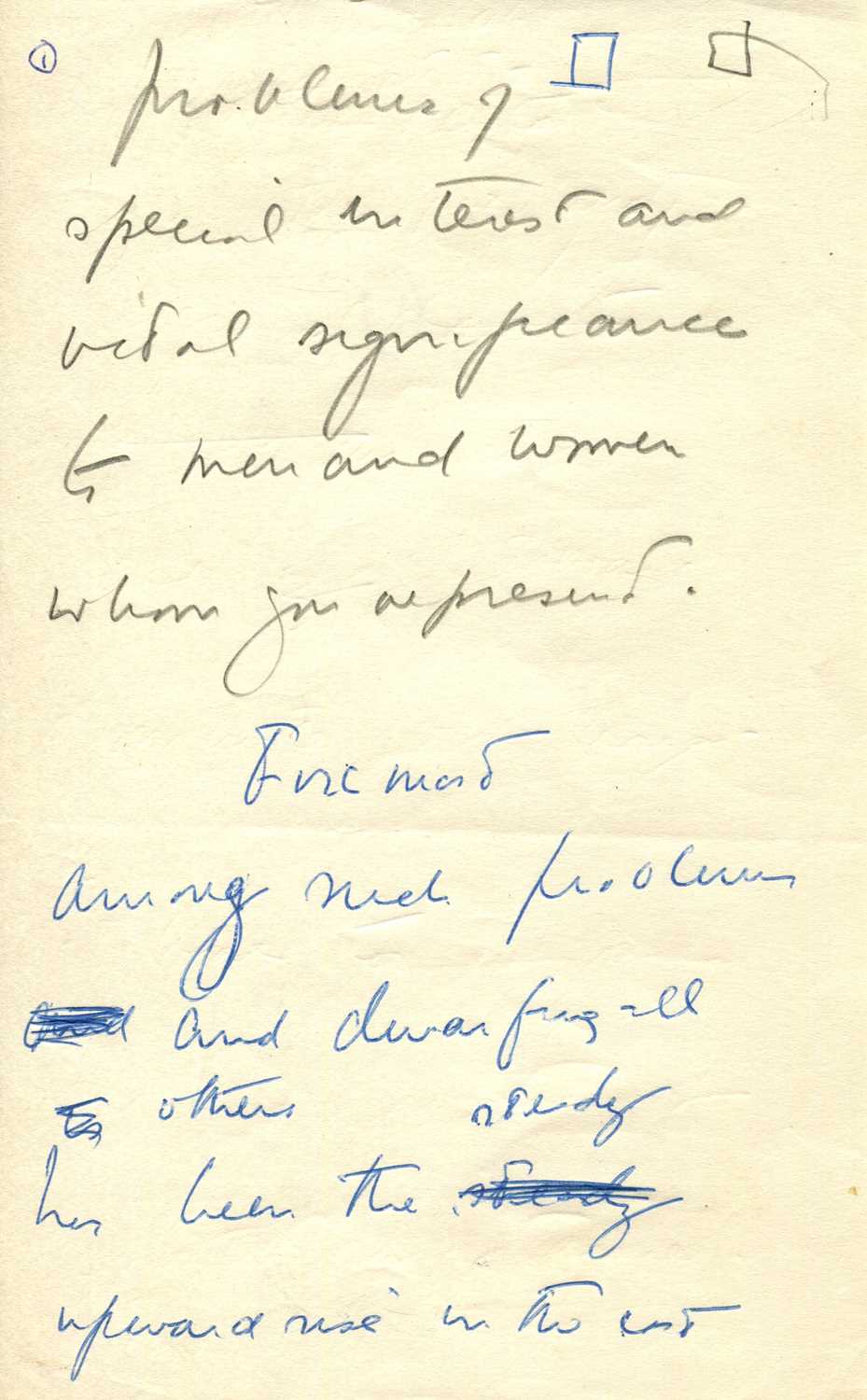 Lot 1214 - KENNEDY JOHN F.: (1917-1963)