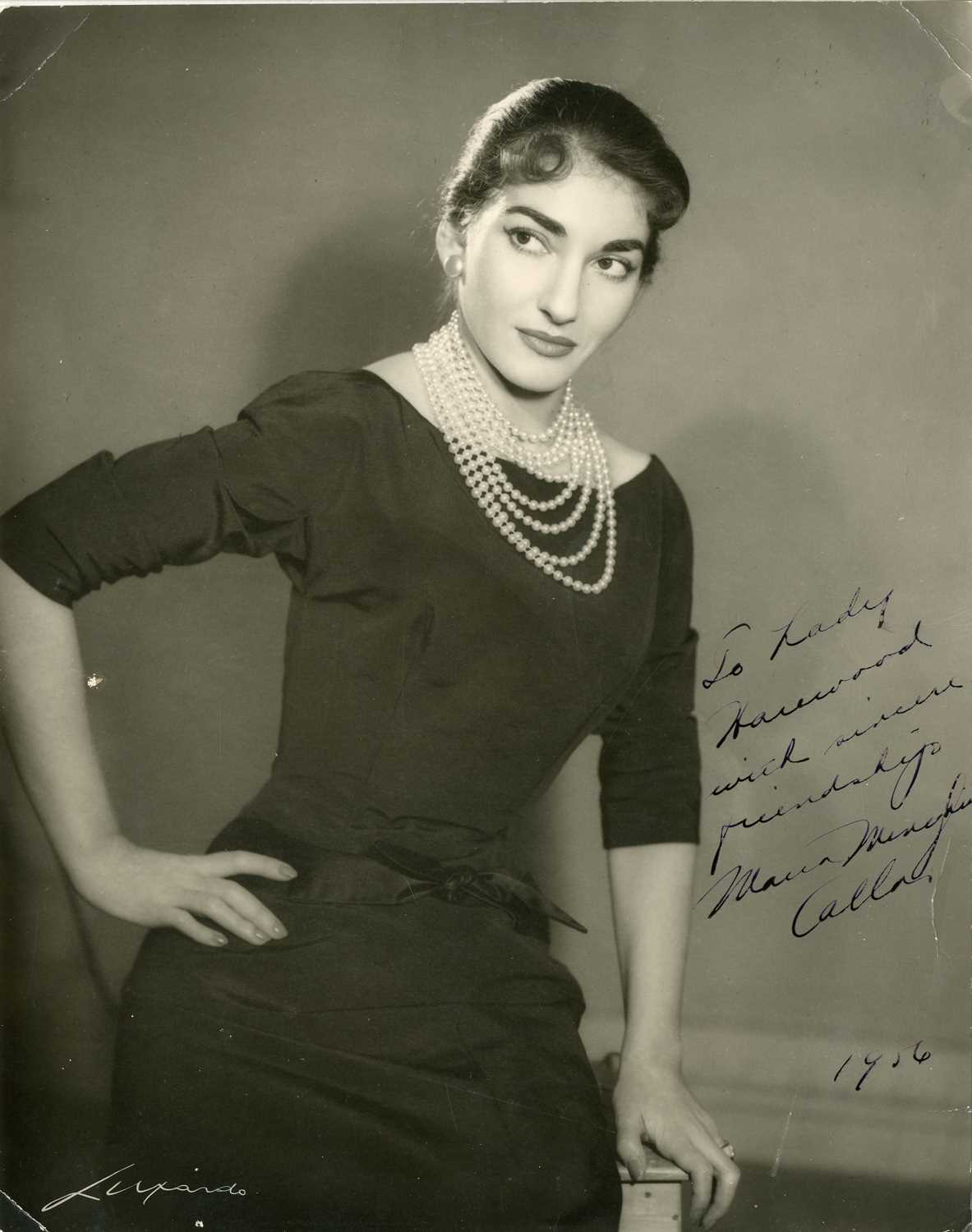 Lot 677 - CALLAS MARIA: (1923-1977)