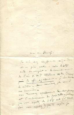 Lot 623 - OFFENBACH JACQUES: (1819-1880)