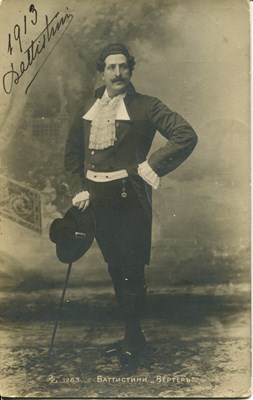 Lot 671 - BATTISTINI MATTIA: (1856-1928)