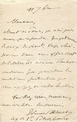 Lot 690 - MANET EDOUARD: (1832-1883)