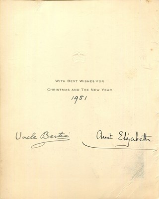 Lot 1149 - GEORGE VI (1895-1952) & ELIZABETH (1900-2002)