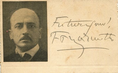 Lot 873 - MARINETTI FILIPPO TOMMASO: (1876-1944)