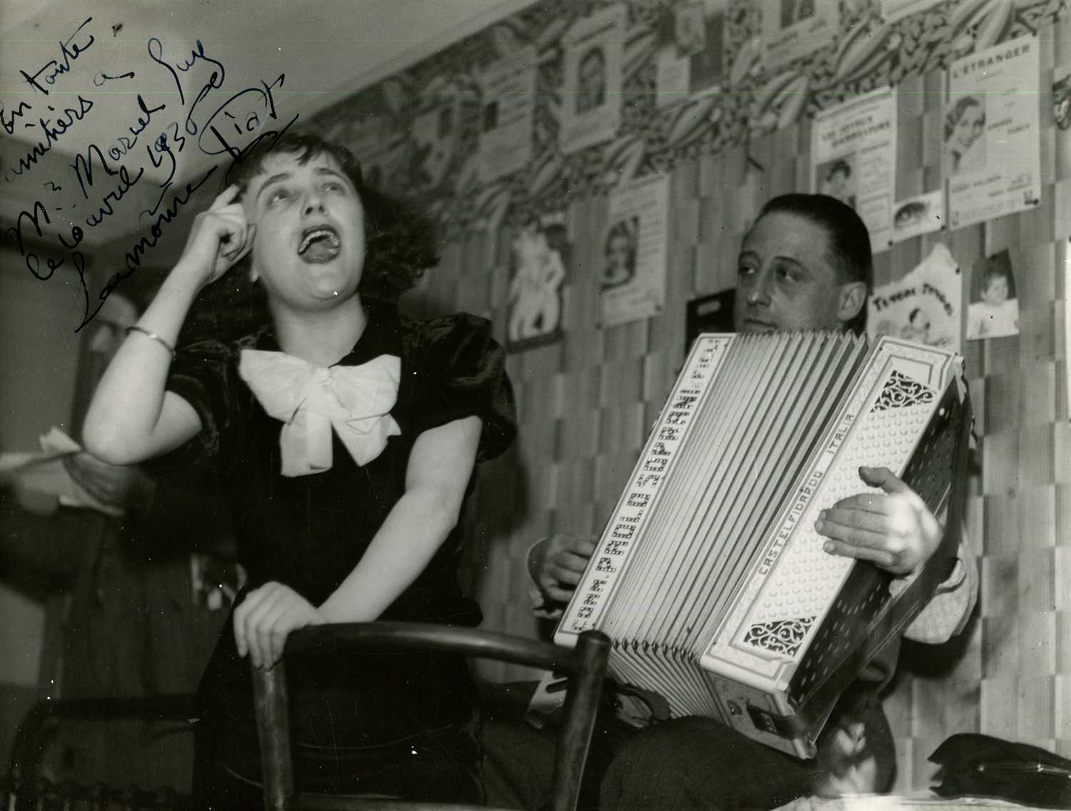 Lot 527 - PIAF EDITH: (1915-1963)