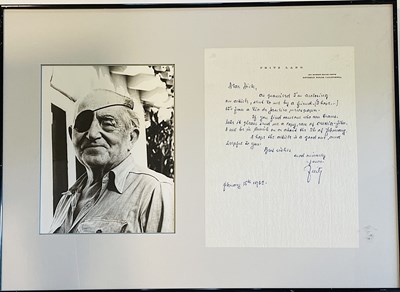 Lot 371 - LANG FRITZ: (1890-1976)