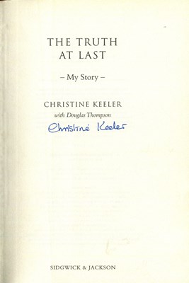 Lot 582 - KEELER CHRISTINE: (1942- 2017)