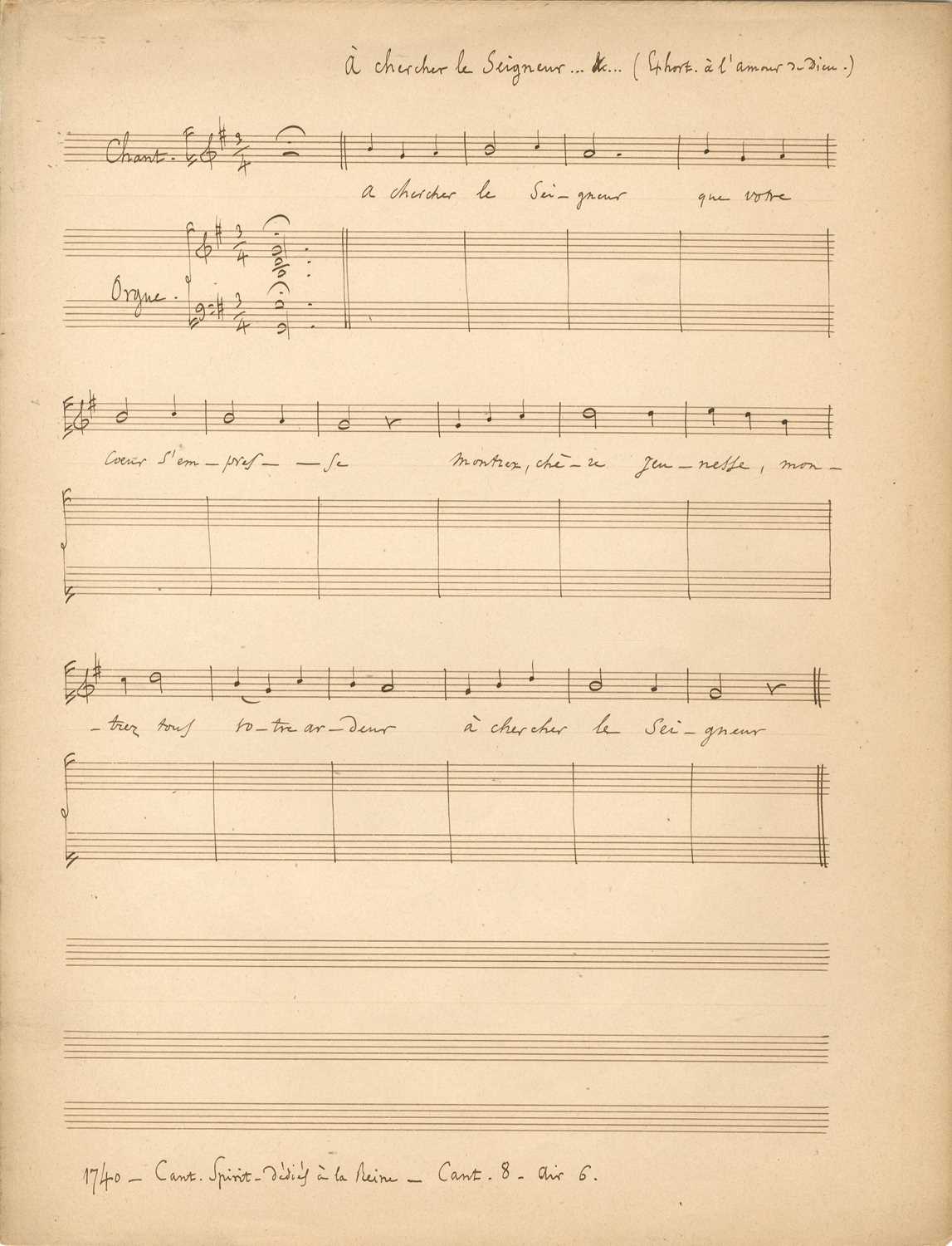 Lot 625 - GOUNOD CHARLES: (1818-1893)