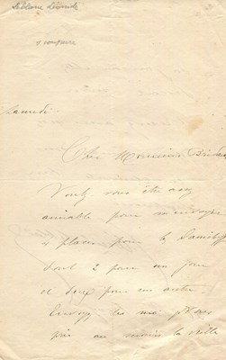 Lot 578 - LEBLANC LEONIDE: (1842-1894)