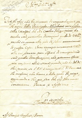 Lot 1109 - DOROTHEA SOPHIE OF NEUBURG: (1670-1748)
